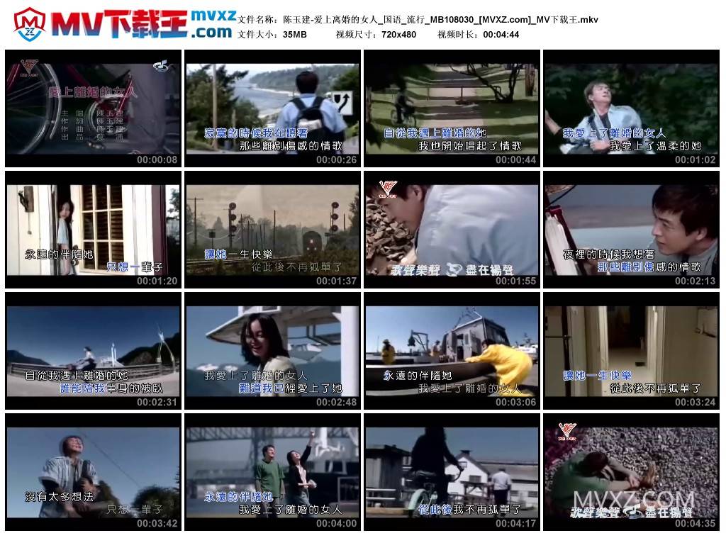 陈玉建-爱上离婚的女人_国语_流行_MB108030